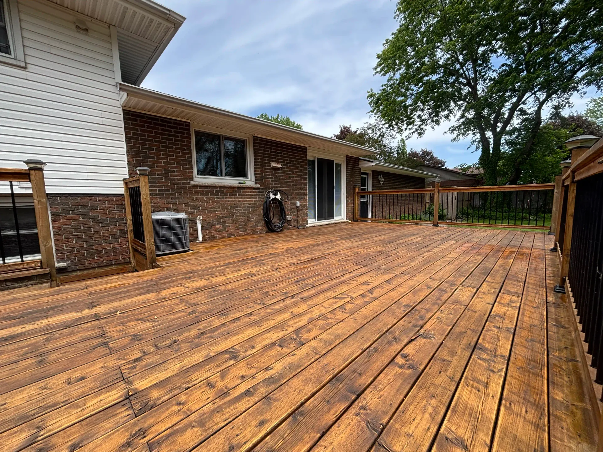 Deck restoration in Niagara Falls