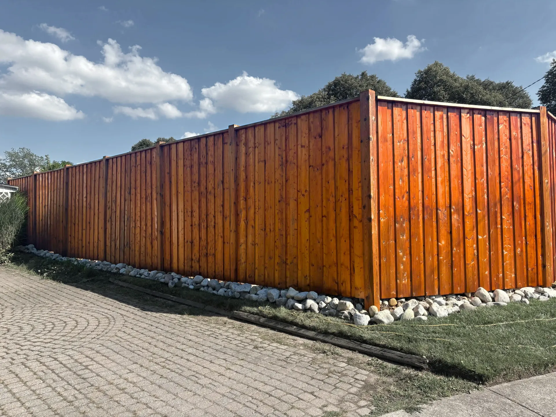 Fence Staining